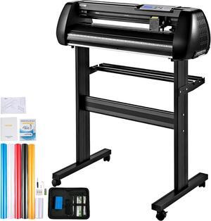 VEVOR 34inches Vinyl Cutter Machine, Bluetooth Cutting Plotter Machine, 400in/10m Accuracy Steel Roller Shaft Adjustable Speed Force, SignMaster Tool Kit for Sign Making Windows & Mobile