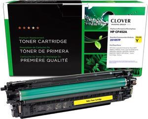 Clover Remanufactured Toner Cartridge Replacement  CF452A (HP 655A) | Yellow