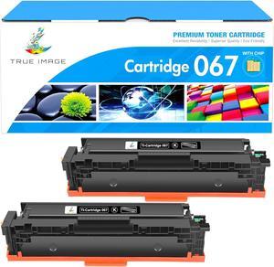 067 067H Black Toner Cartridge 2 Pack MF654CDW Compatible Replacement for Canon 067 Black 067H Color ImageCLASS MF656CDW LBP632CDW MF653Cdw LBP633CDW MF651CW LBP631CW Printer High Yield Ink (2-Pack)