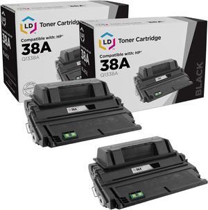 LD Products Compatible Toner Cartridge Replacement  38A Q1338A (Black, 2-Pack) for use in LaserJet: 4200, 4200dtn, 4200dtns, 4200dtnsl, 4200n & 4200tn