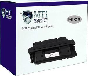 MICR Toner International 27X MICR Compatible Magnetic Ink Replacement  C4127X Laserjet 4000 4050 Check Printer Cartridge