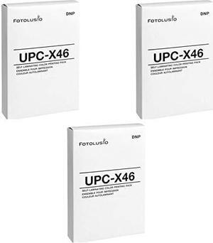 3 Color Print Packs DNP Fotolusio UPC-X46 / DNP UPCX46