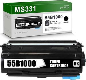 ICEWEN MS331 55B1000 Remanufactured Toner Cartridge Replacement for Lexmark MS331 Toner MS331dn MS431dn MS431dw MX331adn MX431adn MX431adw Printer, 3,500 Pages