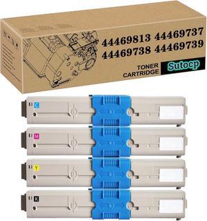 Compatible 44469813 44469737 44469738 44469739 Replacement Toner Cartridge Use for OKI CX2731MFP Printers 4color