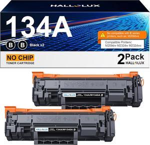 134A Toner Cartridges 2 Black Replacement  134A W1340A 134X W1340X Toner Cartridges Compatible with M209dw MFP M234dw M234sdn Printer (2 Black, No Chip)