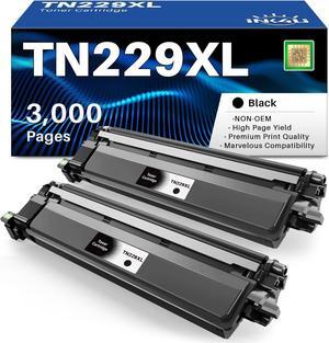 TN229XL Black Toner Cartridge for Brother Printer Replacement for Brother TN229XL TN229 TN-229XL for Brother HL-L3220CDW HL-L3280CDW MFC-L3720CDW MFC-L3780CDW HL-L3300CDW HL-L3295CDW Printer (2-Pack)