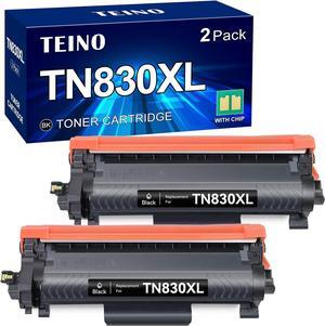 TN830 TN830XL Toner for Brother Printer Replace for Brother 830XL Toner Use with Brother HL-L2460DW DCP-L2640DW HL-L2420DW HL-L2405W MFC-L2820DW HL-L2480DW Printer for Brother Toner Cartridge (2 BK)