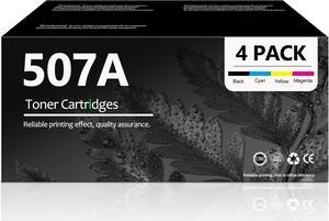 507A Toner Cartridge Bundle(4-Pack,1Black, 1Cyan, 1Yellow, 1Magenta): Owrd Compatible 507A CE400A CE401A CE402A CE403A Replacement  Enterprise MFP M575c M575dn M575f; M551dn M551n M551xh Printer