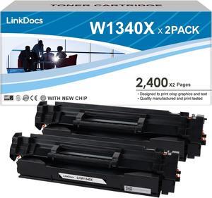 134X Toner Cartridge Replacement  134X W1340X 134A W1340A Toner Cartridge (with New Chip) for use in HP M209dw M209dwe MFP M234dw M234dwe M234sdw M234sdwe M209 M234 Printer (2-Pack)
