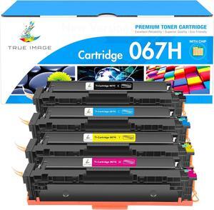 067 067H Toner Cartridge Set MF656Cdw MF654Cdw Compatible   067H 067 Color ImageCLASS LBP632CDW MF653Cdw LBP633CDW MF651CW LBP631CW Printer High Yield Ink (4 Pack)