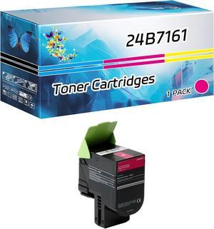 Compatible for Lexmark 24B7161 24B7158 24B7159 24B7160 Toner Cartridges Work for Lexmark XC4240 Printers, with Chip, High Yield 10000 Pages, High-Definition Printing (Magenta)