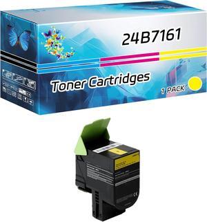 Compatible for Lexmark 24B7161 24B7158 24B7159 24B7160 Toner Cartridges Work for Lexmark XC4240 Printers, with Chip, High Yield 10000 Pages, High-Definition Printing (Yellow)