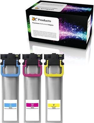 OCProducts Remanufactured Ink Cartridge Replacement 3 Pack for Epson T902XL for WF-C5210 WF-C5290 WF-C5710 WF-C5790