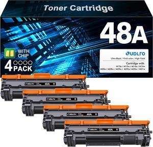 48A Toner Cartridge HP 48a - Replacement   48A Toner Cartridge Black Compatible with Pro M15w M29w M28w M15a M28a M31w M30w M16a M16w M29a Series Printer (4 Pack)