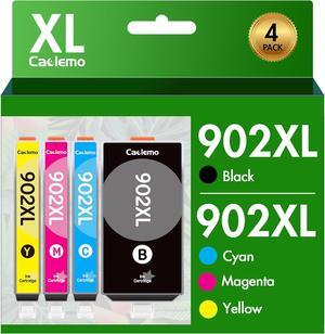 902XL Ink Cartridges   Printers Replacement   Ink 902 XL Ink Cartridge Combo Pack Compatible with HP Officejet 6978 Ink Cartridge 6968 6960 6962 6958, HP Ink 902XL Black and Color Combo Pack