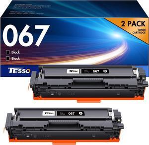 067 Black Toner Cartridge Replacement   067 Black Toner Cartridge, Compatible for 067, MF654Cdw, MF653Cdw, LBP633Cdw, LBP632Cdw Printers, 2 Black