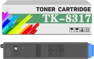 Compatible Toner Cartridge Replacement for Kyocera TK8317 TK-8317, 12,000 Pages High Yield Work with 2550ci Printers Cyan x 1