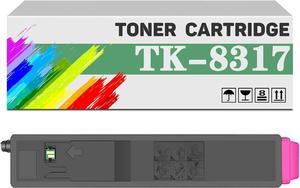 Compatible Toner Cartridge Replacement for Kyocera TK8317 TK-8317, 12,000 Pages High Yield Work with 2550ci Printers Magenta x 1