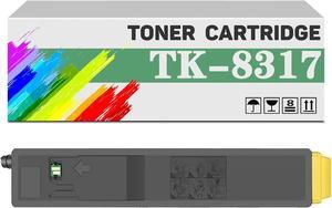 Compatible Toner Cartridge Replacement for Kyocera TK8317 TK-8317, 12,000 Pages High Yield Work with 2550ci Printers Yellow x 1