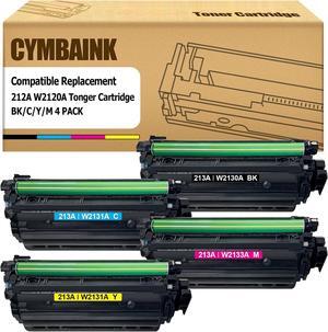 213A Toner Cartridge Replacement for 213A W2130A W2131A W2132A W2133A Work for Color Enterprise 570058006700670168006801 Printer (4-PackBCMY)