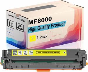 MF8000 Toner Cartridge Compatible   MF8000C MF8200C Series MF8050CW MF8080CW MF8050N Printer || High Yield 2200 Pages, Print More Pages with Precision Technology (Yellow 1Pack)