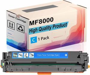 MF8000 Toner Cartridge Compatible   MF8000C MF8200C Series MF8050CW MF8080CW MF8050N Printer || High Yield 2200 Pages, Print More Pages with Precision Technology (Cyan 1Pack)