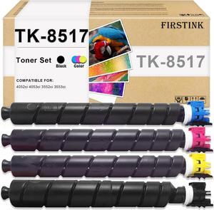 High Yield TK8517 Toner Cartridges TK-8517 Toner Cartridge Set Compatible for Copystar CS-5052ci CS-6052ci TASKalfa 5052ci 6052ci Series Printer
