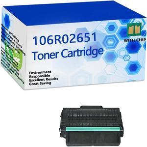 Compatible WC3325 106R02651 Toner Cartridge Replacement for Xerox WorKCentre 3315 3325 3325DN 3325DNI Printers,11000 Pages,Black-1 Pack