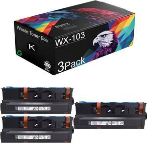 WX-103 Waste Toner Box Compatible for Konica Minolta WX-103 A4NNWY1, Reliable Performance Compatible for Konica Minolta bizhub 224e 284e 308 364e 368 454e 458 554e 558 C224 C224e C258 (3Pack)