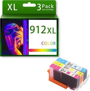 912 917XL Ink Cartridge Replacement Fit Compatible   Officejet Pro 8012 8014 8015 8017 8022 8023 8024 8025 Prtiner Prtiners High Yield,Color