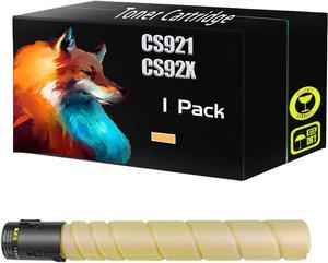Compatible for Lexmark Toner Cartridge CS921 CS92X 76C00C0 76C00M0 76C00Y0 CS92X CS920 CS923 CX920 CX921 CX922 CX923 CX924 Printer, 18500 Pages,Individual Package (Yellow)