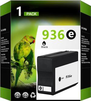 936 936e Black Ink Cartridges Replacement   936 936e Ink Cartridges   Printers 936e Ink Cartridges Black with OfficeJet 9120 OfficeJet Pro 9110 9120 9130 (1 Black)