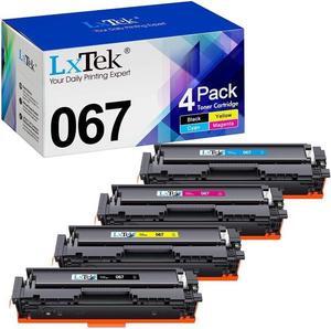 067 Toner Cartridge Set | Replacement   067 067H   imageCLASS LBP633Cdw LBP632Cdw MF653Cdw MF654Cdw MF656Cdw Printer4 Pack 067 Toner