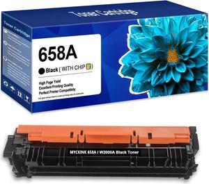 Remanufactured 658A Toner Cartridge Replacement   658A 658 A 658X High Yield for M751 M751n M751dn Printer(Black)