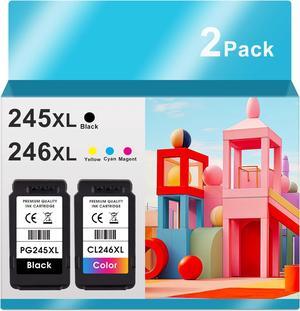 PG245 CL246 (1 Black, 1 Tri-Color, 2-Pack)