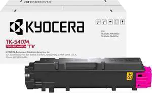 KYOCERA TK-5417M Magenta Genuine Toner Cartridge, Works TASKalfa MA4500ci / PA4500ci Laser Printers (1T02Z7BUS0)