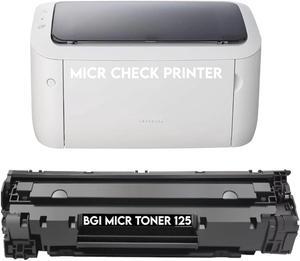 Be Green Ink MICR Printer for Check Printing BGI 6030W with Type 125 MICR Toner Cartridge pre-Installed