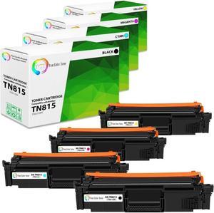 TCT TN815 Toner Cartridge 4 Pack - Premium Compatible Replacement for Brother TN815BK TN815C TN815M TN815Y High Yield Works with Brother HL-L9430CDN MFC-L9670CDN Printers (Black Cyan Magenta Yellow)