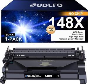 148X Toner Cartridge (No Chip) - Replacement for HP 148A Toner Cartridge, 148X W1480X Compatible with HP Laserjet Pro 4001dw 4001dn 4001n MFP 4101fdw 4101fdn Series Printers (Black, 1 Pack)