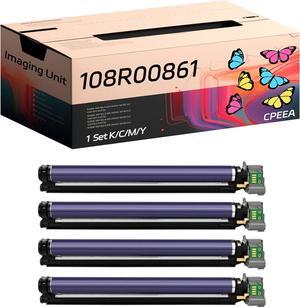 Compatible for Xerox 108R00861 Imaging Unit Work for Xerox Phaser 7500 7500DN Printers, with Chip, High Yield 90000 Pages, Clear Printing (Multicolor)