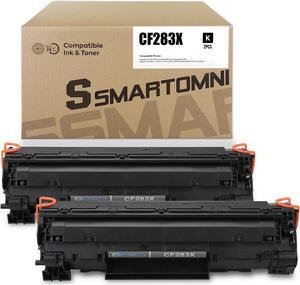 Compatible Toner Cartridge Replacement for HP CF283X 83X (High Yeild,2 Pack), for use with HP Laserjet pro M201dw M201n MFP M225dw M225dn Printers