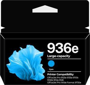 936e Ink Cartridges Cyan OfficeJet Pro 9125e 9135e 9110b Ink for HP 936e 936 e Ink Cartridge Replacement for OfficeJet Pro 9125e 9135e 9730e 9110b 9130b 9128e 9125 9135 9730 e 9110 9130 b Printer