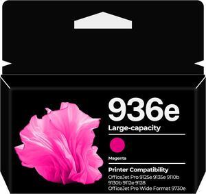 936e Ink Cartridges Magenta OfficeJet Pro 9125e 9135e 9110b Ink for HP 936e 936 e Ink Cartridge Replacement for OfficeJet Pro 9125e 9135e 9730e 9110b 9130b 9128e 9125 9135 9730 e 9110 9130 b Printer