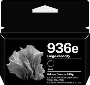 936e Black Ink Cartridge OfficeJet Pro 9125e 9135e 9110b Ink for HP 936e 936 e Ink Cartridge Replacement for OfficeJet Pro 9125e 9135e 9730e 9110b 9130b 9128e 9125 9135 9730 e 9110 9130 b Printer