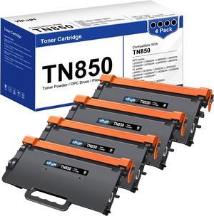 TN850 - TN 850 TN850 High Yield Toner Cartridge - Replacement Compatible for Brother TN 850 Brother Toner Cartridge for HL-L6200DW HL-L5200DW MFC-L5850DW MFC-L6800DW DCP-L5600DN Printer(Black, 4 Pack)