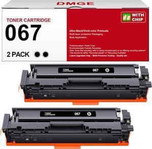 067 Black Toner Cartridge - 2 Pack 067H Replacement for Canon 067 Toner Cartridge Set, for Canon MF656cdw Toner Cartridges, Works with Canon Color imageCLASS MF656cdw MF653Cdw LBP632Cdw Series Printer