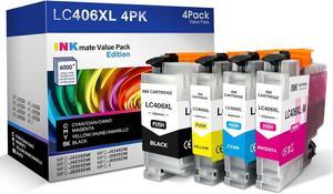 LC406XL XL Ink Cartridge 4 Packs