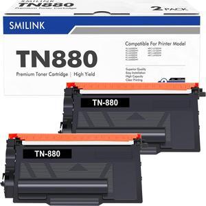 TN880 TN-880 Toner Cartridge Compatible for Brother TN880 Super High Yield Black Toner Cartridge TN 880 for HL-L6200DW L6200DWT L6400DW L6400DWT MFC-L6700DW L6800DW L6900DW Printer 2 Pack