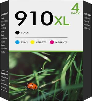 910XL Ink Cartridges Combo Pack: Replacement for HP Ink 910 XL Compatible with OfficeJet Pro 8025e 8020 8015e 8028e 8025 8028 8035 8030 8010 8015 8018 8022 8020e 8035e 8030e 8010e 8018e 8022e Printer