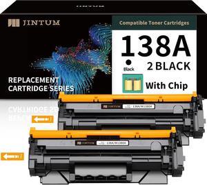 138A Toner Cartridge Replacement for HP 138A Black Laserjet Toner Cartridge for HP 138X Works with HP Laserjet Pro MFP 3101fdw 3101sdw Laserjet Pro 3001dw 3001fdw Printer (2-Pack)